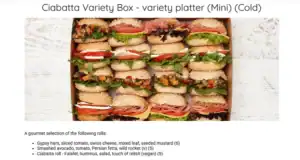 Ciabatta Variety Box Mini Melbourne