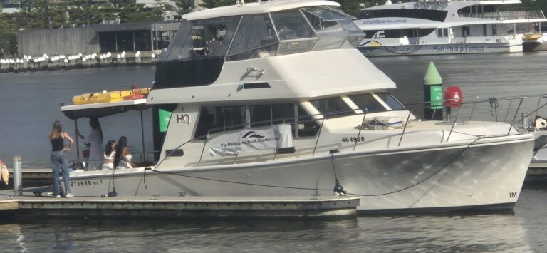 Luxury private yacht charter Melbourne Port Phillip Bay VooDoo